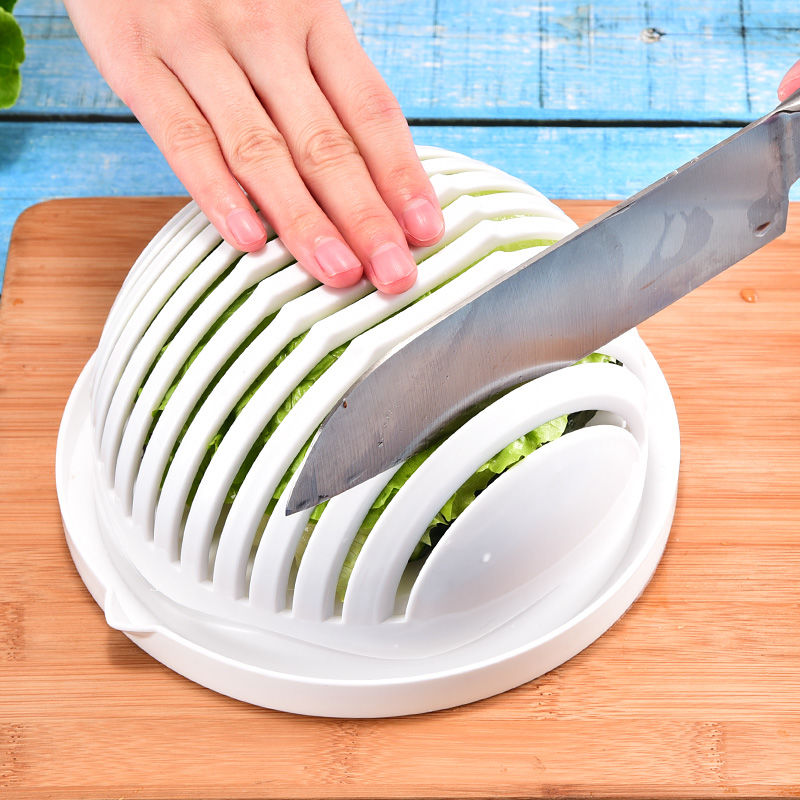 Ninja Salad - Instant Salad Maker Bowl & Fruit & Vegetable Cutter 